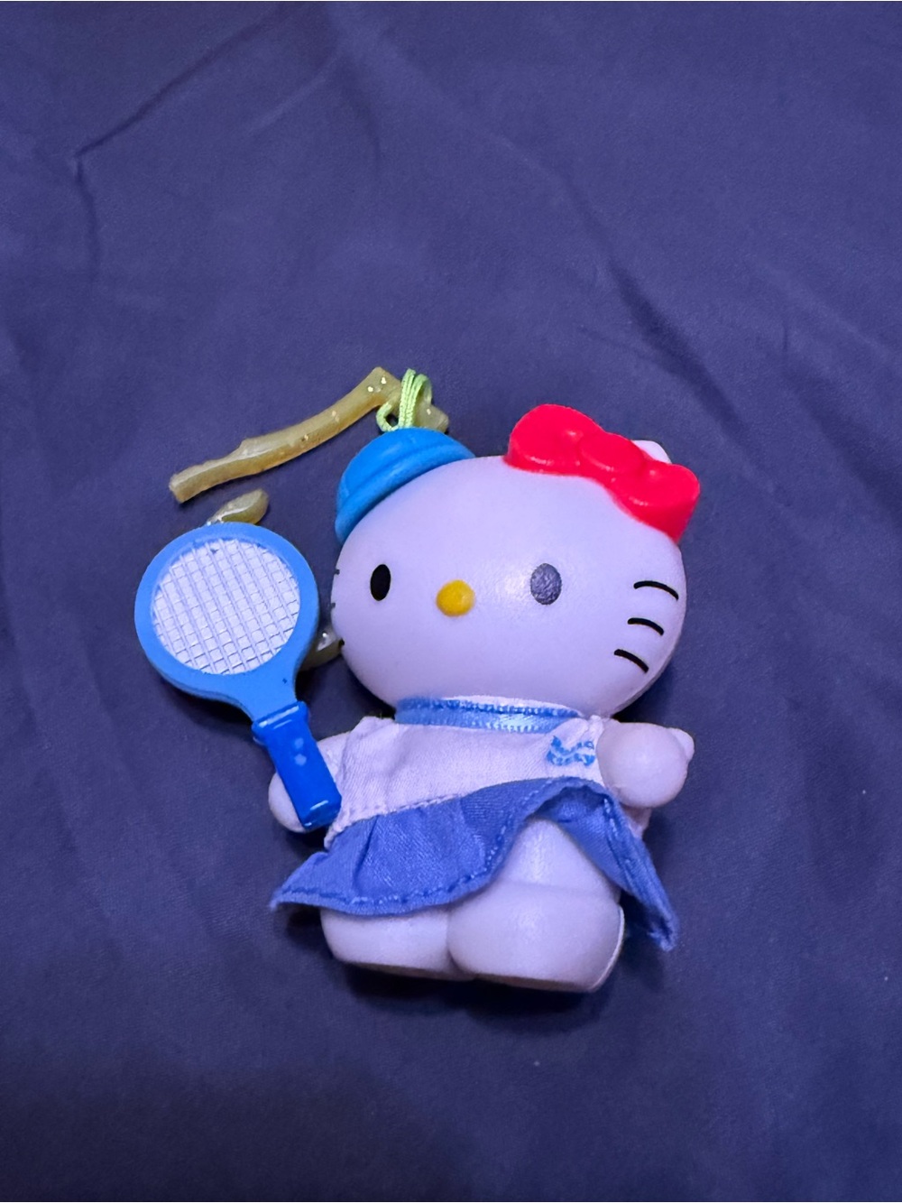 McDonald’s Hello Kitty Tennis Plastic Keychain Sanrio 2000